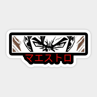 Anime Intense Eyes Sticker